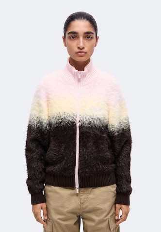 ADIDAS ORIGINALS - Casaco de malha em rosa: frente