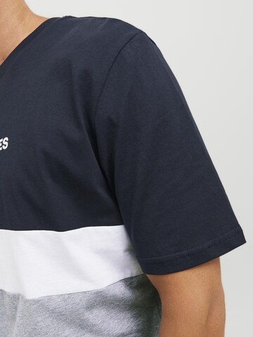 T-Shirt 'JJEReid' JACK & JONES en bleu
