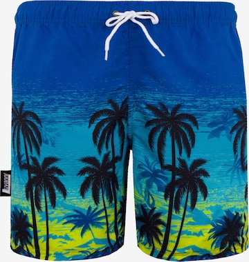 Luvanni Badeshorts 'Boardshorts Style 439' in Blau: Vorderseite