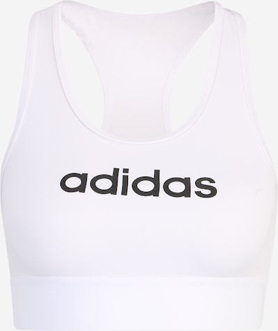 ADIDAS PERFORMANCE Sport-BH in schwarz / weiß, Produktansicht