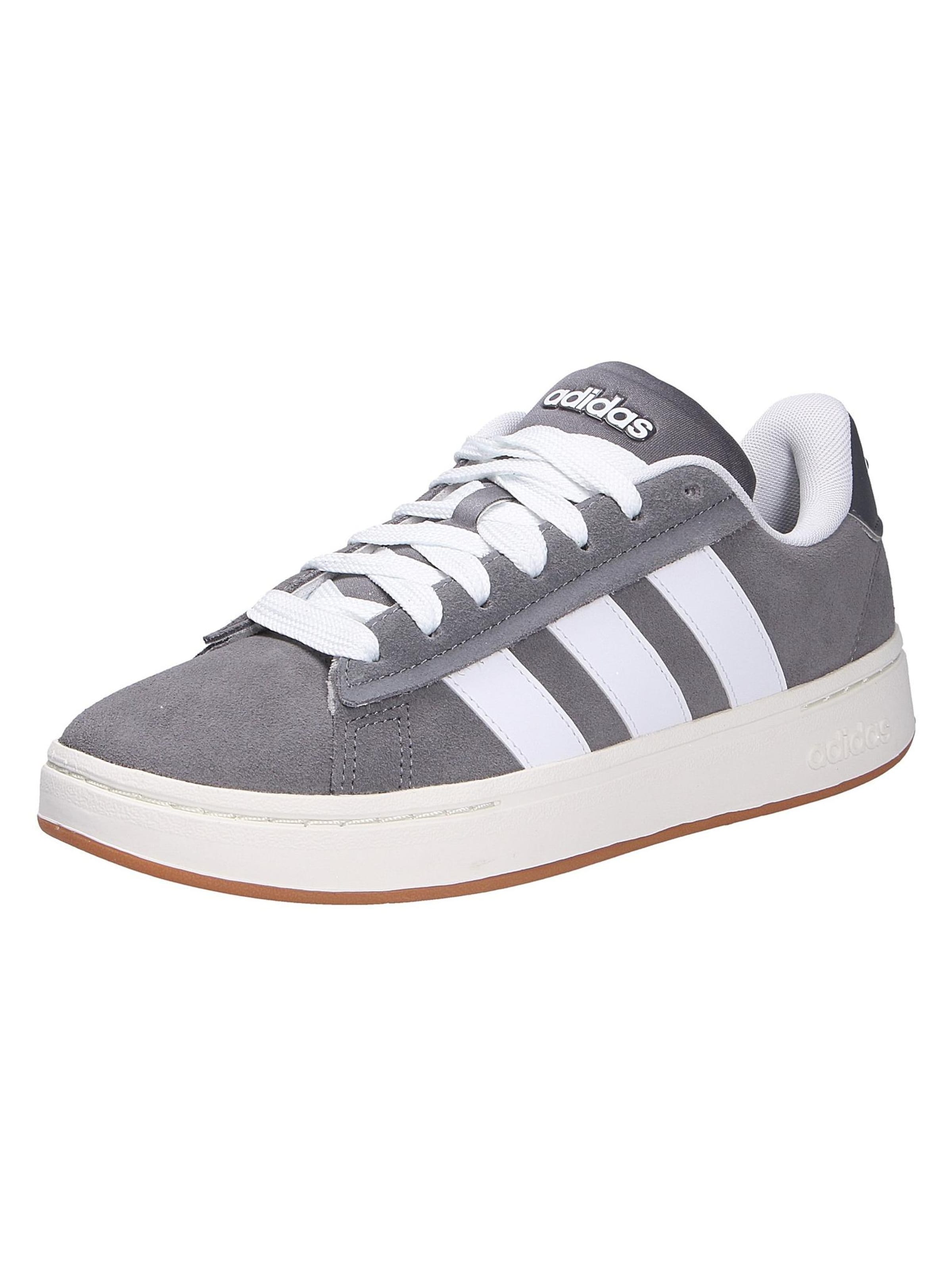 ADIDAS SPORTSWEAR - Sapatilhas baixas 'GRAND COURT ALPHA 00S' em cinzento: frente