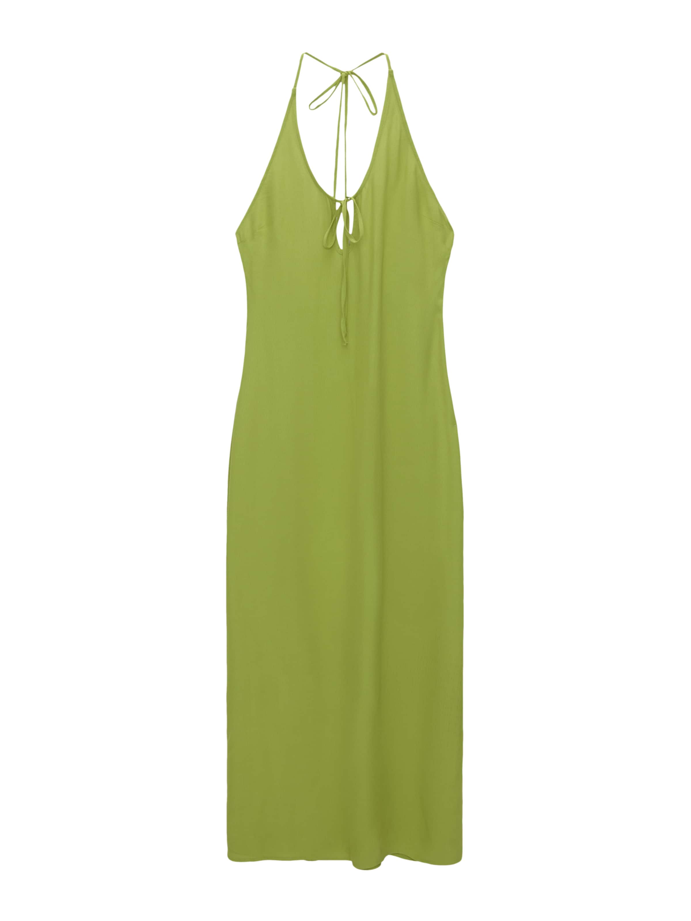 Pull&Bear Sukienka w kolorze zielony: przód