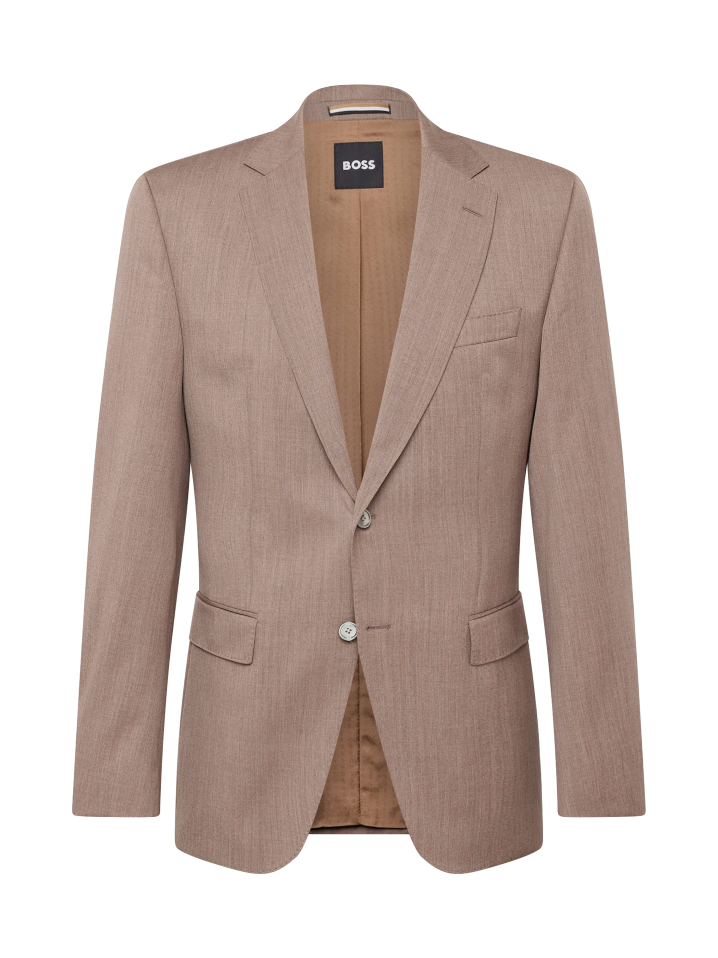 BOSS - Ajuste regular Chaqueta saco 'Jeckson' en beige: frente