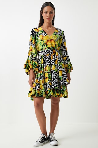 Happiness İstanbul Šaty – žlutá