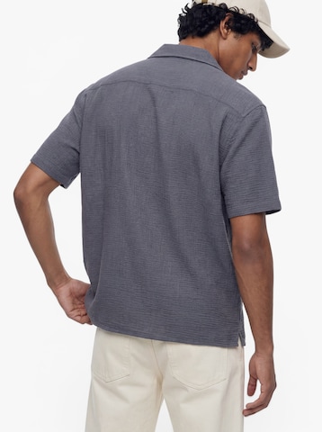 JACK & JONES - Ajuste confortable Camisa 'JORCOBA' en gris