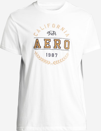 AÉROPOSTALE T-Shirt en beige / noir / blanc, Vue avec produit