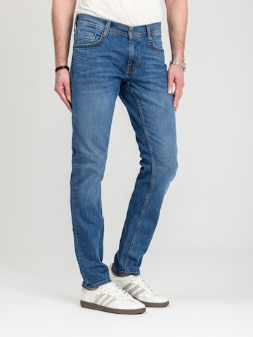 Tapered Jeans 'Mustang Style Oregon Tapered Denim Blue 1018014 5000 782' di MUSTANG in blu