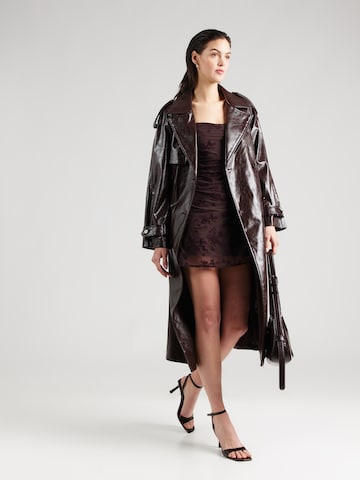 Abercrombie & Fitch Sukienka w kolorze brązowy