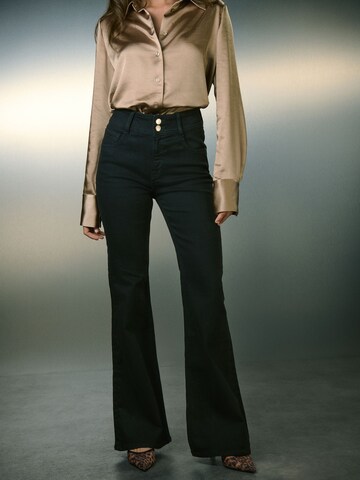 Next Bootcut Jeans in Zwart: voorkant