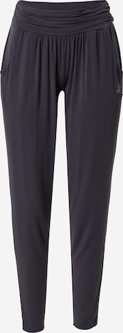 Pantalon de sport CURARE Yogawear en bleu : devant