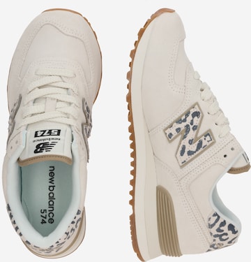 Baskets basses '574' new balance en beige