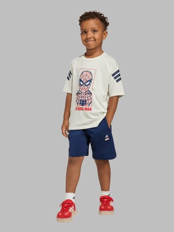Set 'MARVEL SPIDER-MAN' ADIDAS SPORTSWEAR en bleu : devant