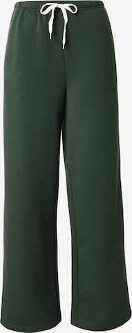 studioselectWide Leg/ Široke nogavice Hlače 'Lola' - zelena boja: prednji dio