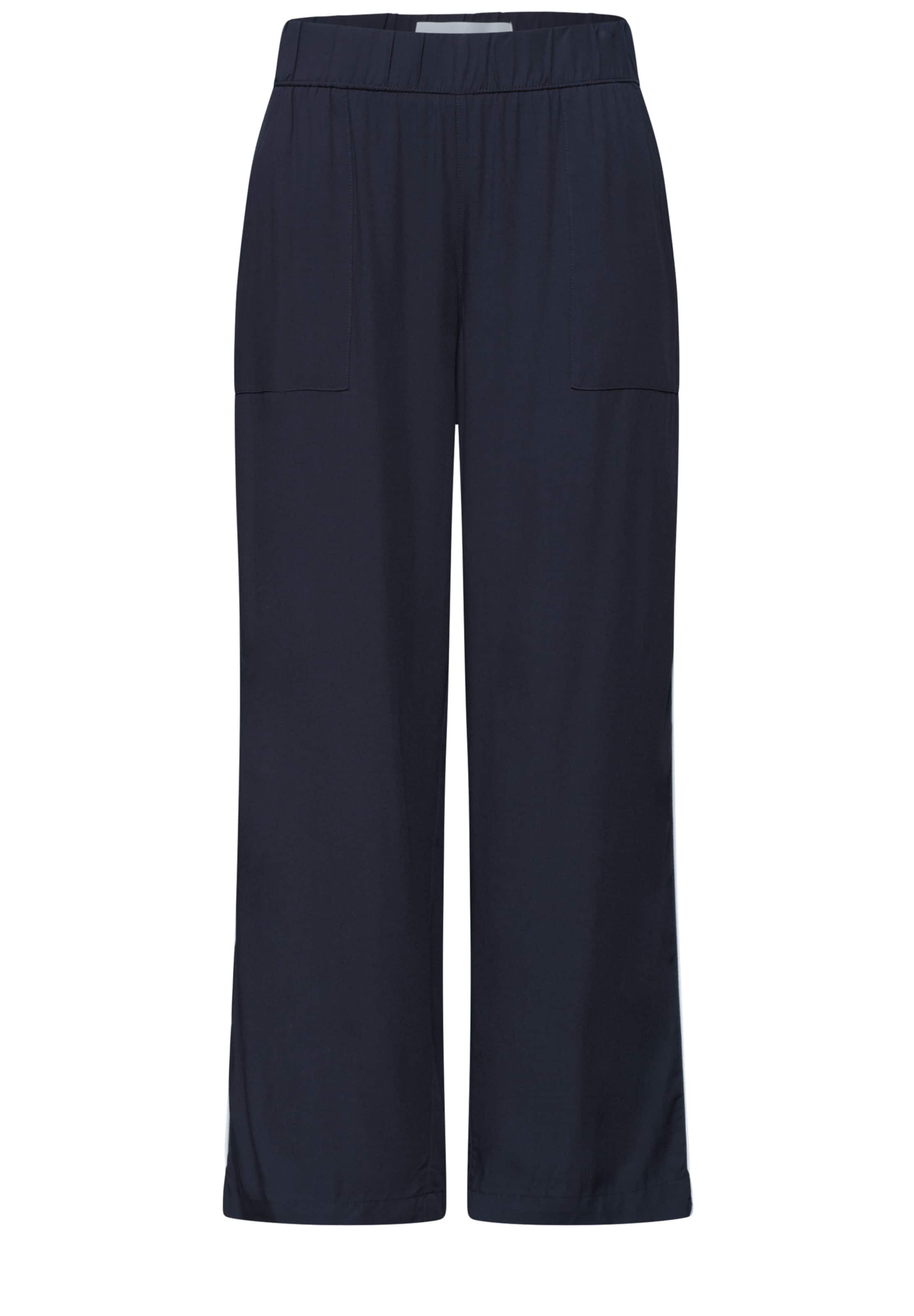 Street One Studio Pants in Blue: front