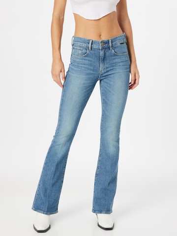 G-Star RAW Flared Jeans in Blauw: voorkant