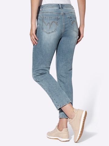 heine Slimfit Jeans i blå