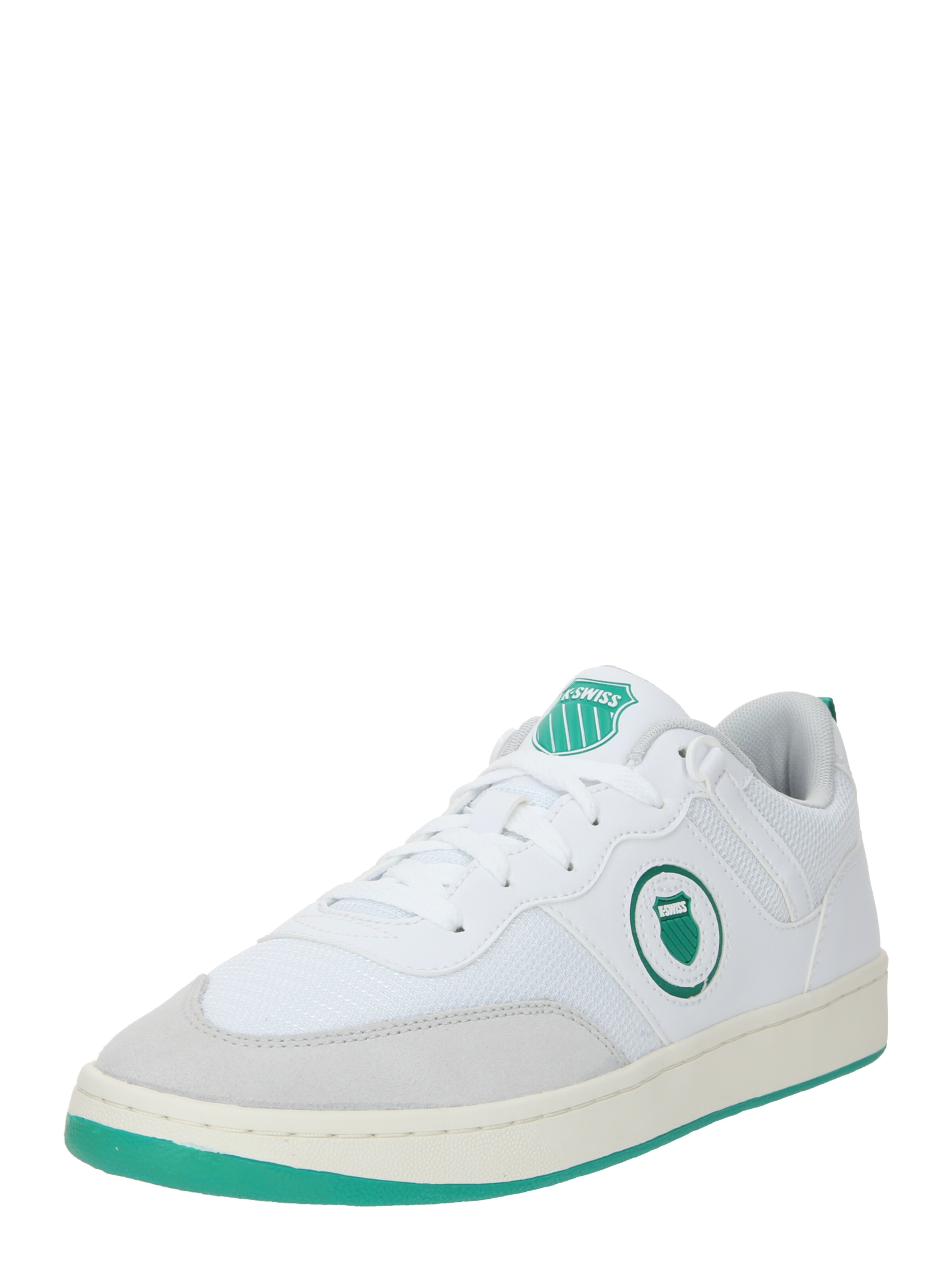 K-SWISS Platform trainers 'Varsity' in White: front