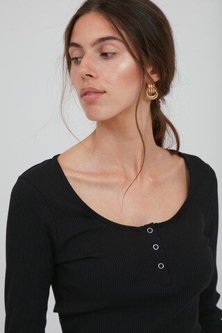 ICHI Shirt 'SUPER' in Black
