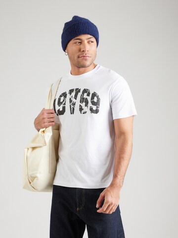 19V69 ITALIA T-Shirt 'Rafael' in Weiß: Vorderseite