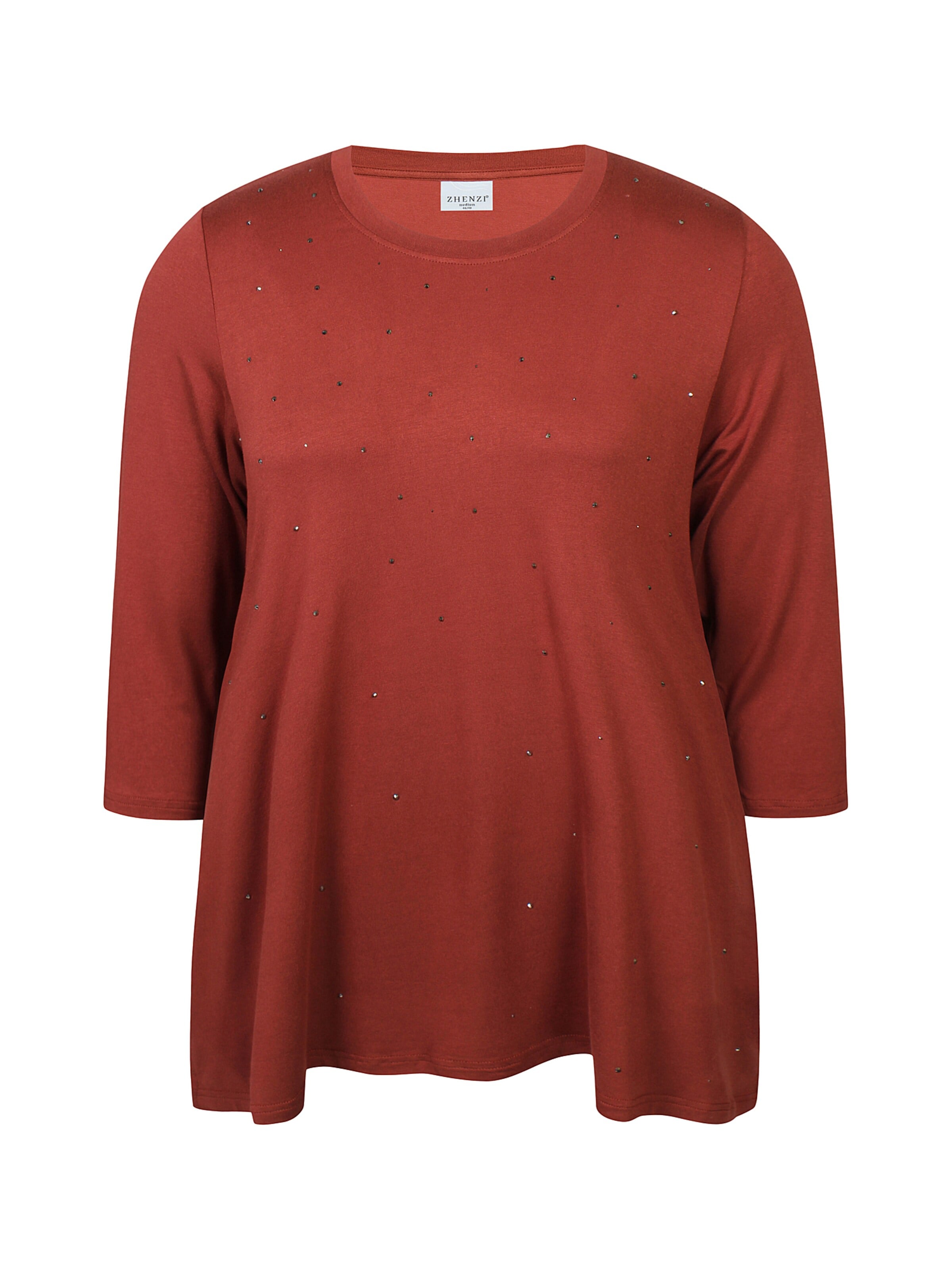 Zhenzi Shirt 'Letty 1509' in Red: front