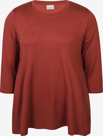 Zhenzi Shirt 'Letty 1509' in Rot: Vorderseite
