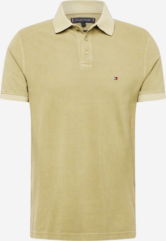 T-Shirt TOMMY HILFIGER en vert : devant