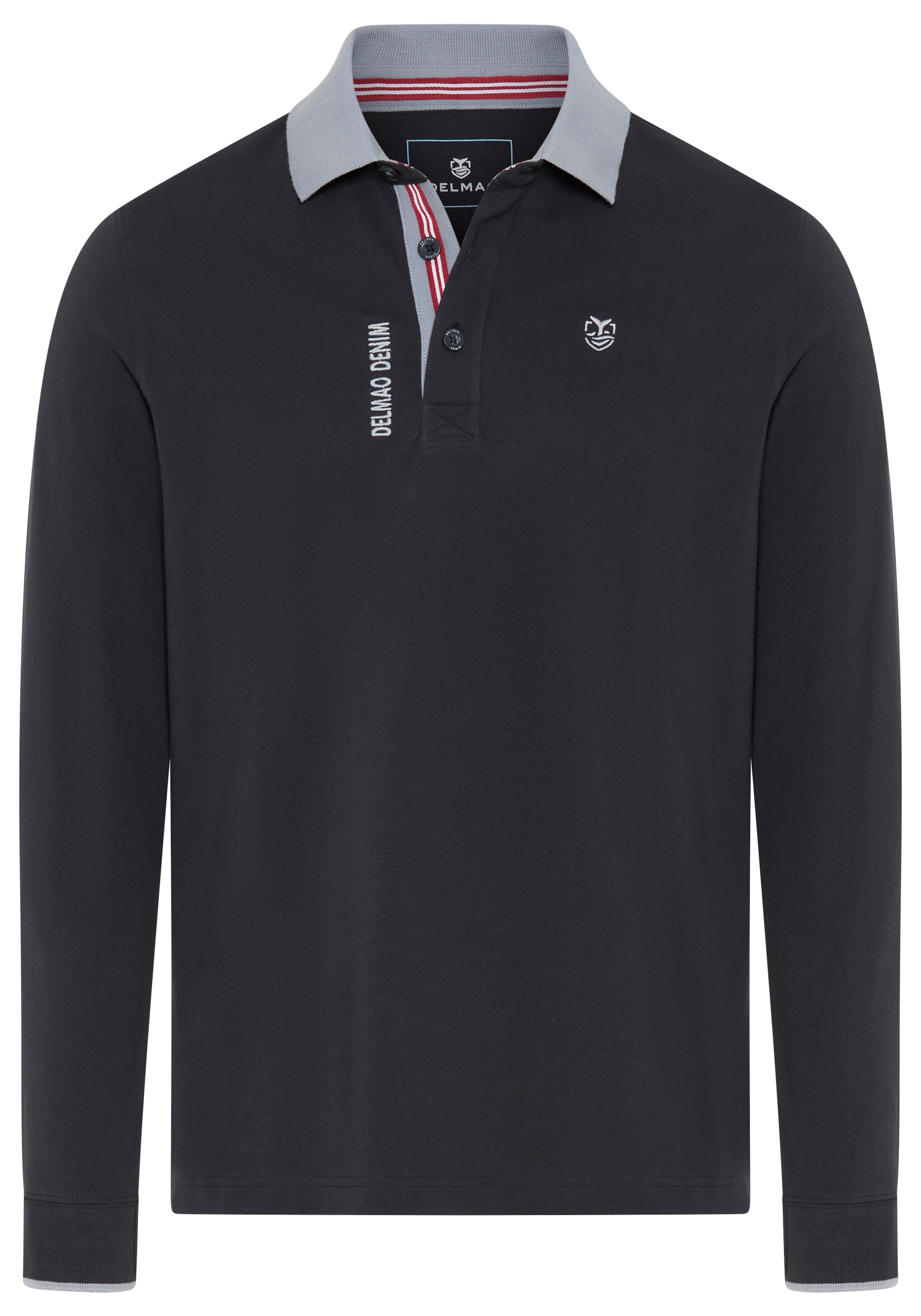 DELMAO Shirt in Blue: front