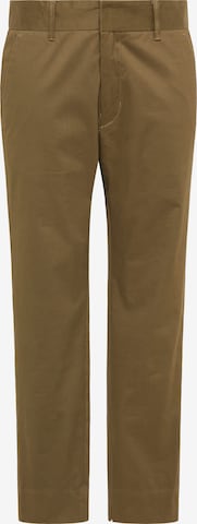 DreiMaster Klassik Slim fit Pants in Green: front