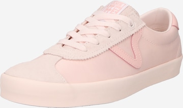 Sneaker low de la VANS pe roz: față