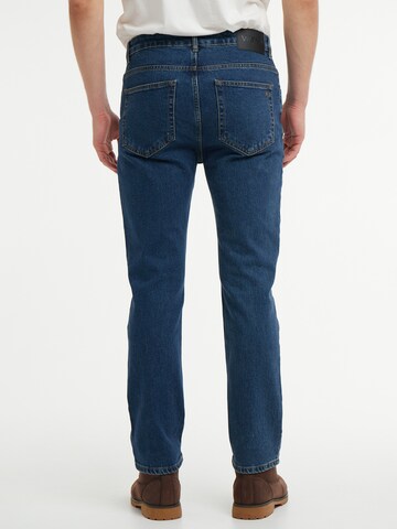 WEM Fashion Regular Jeans 'Magnus' in Blue