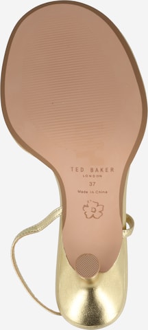 Ted Baker Sandały 'Myloh' w kolorze złoty