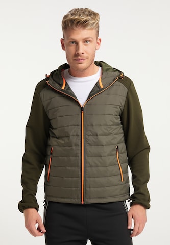 Mo SPORTS Between-Season Jacket in Green: front