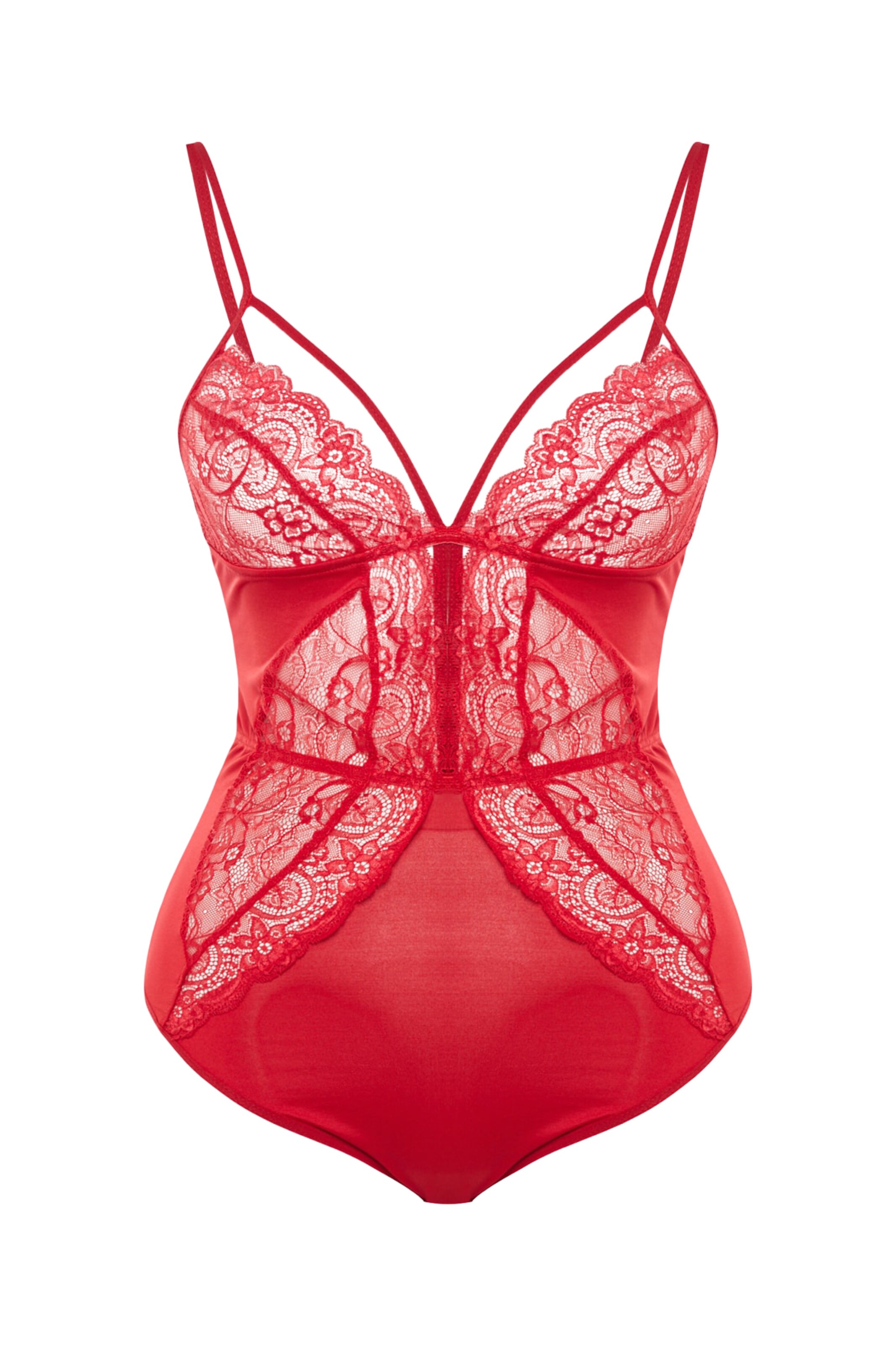 Trendyol Curve - Body en rojo: frente