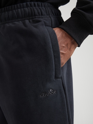 ELLESSE Tapered Broek 'Pideura' in Zwart
