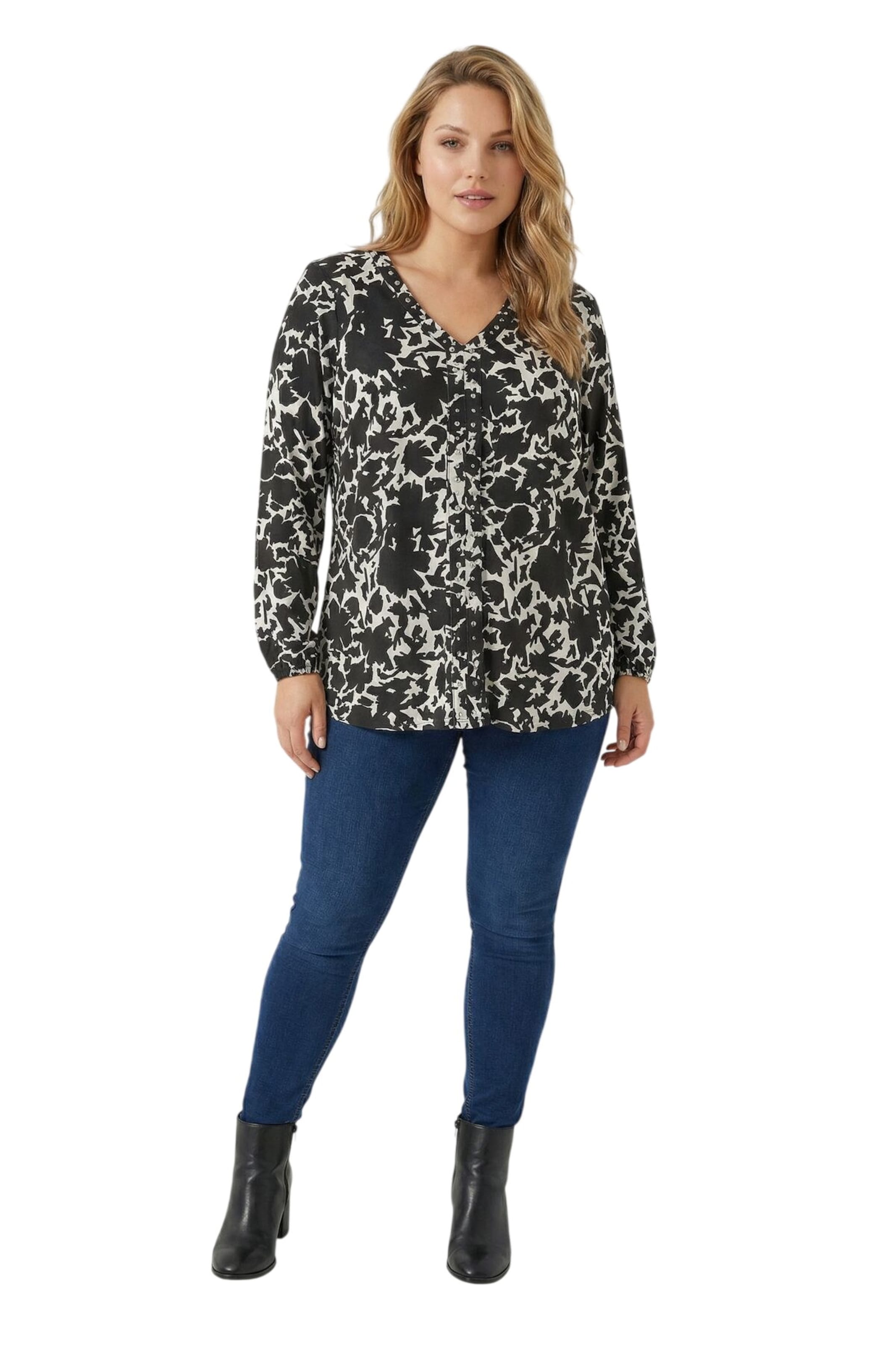 Stil Diva Bluse in Weiß