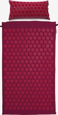 YOGISTAR.COM Mat 'Lotus' in Purple: front
