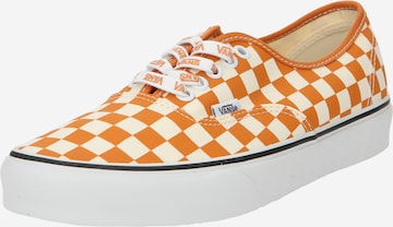 Baskets basses VANS en jaune : devant