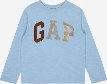 GAP Тениска 'BETTER' в синьо: отпред