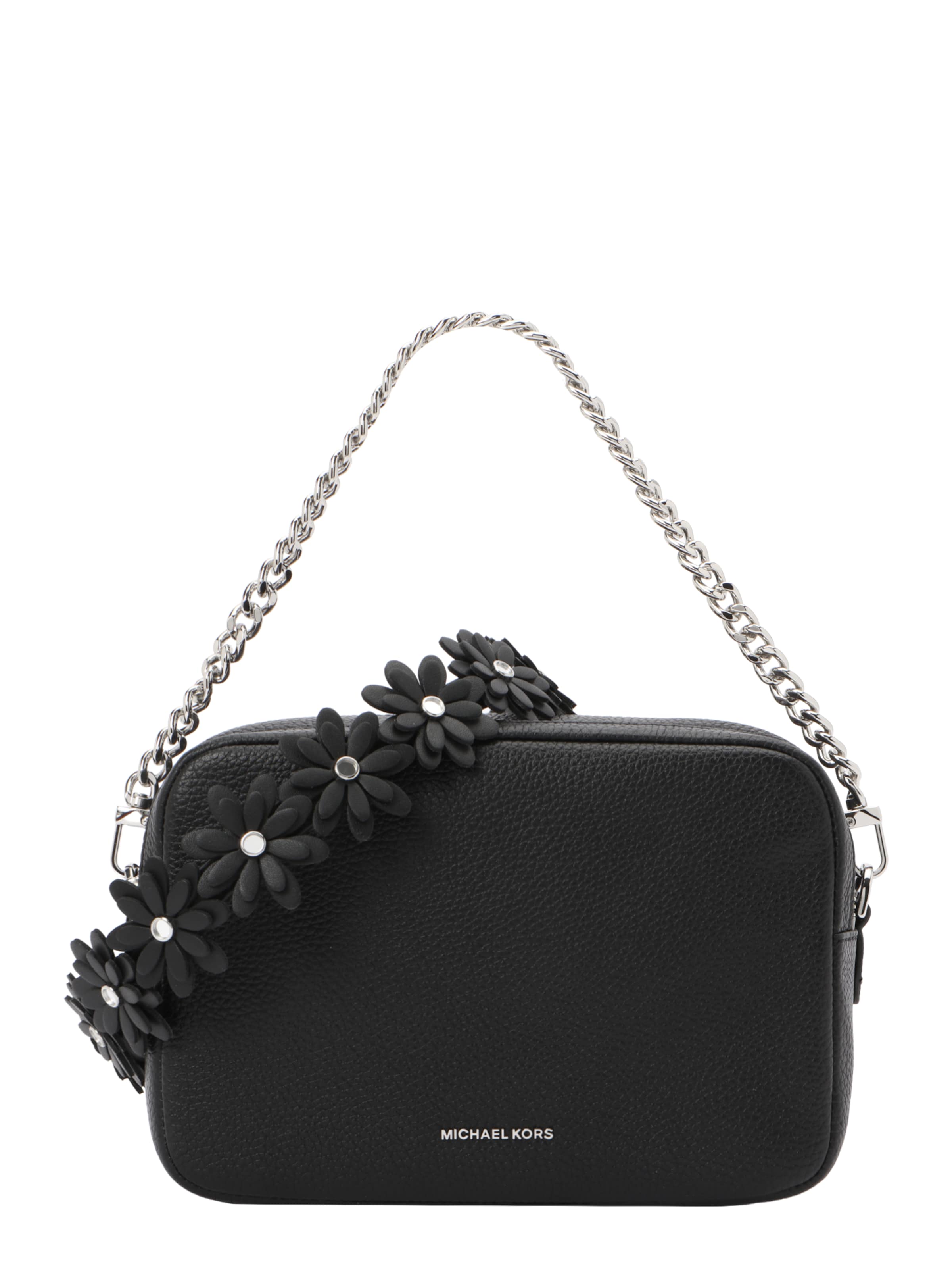 MICHAEL Michael Kors Axelremsväska i svart: framsida