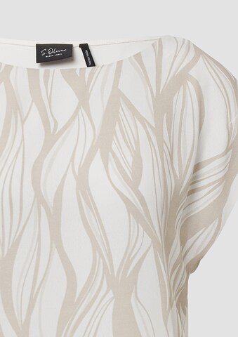s.Oliver BLACK LABEL Shirt in Beige