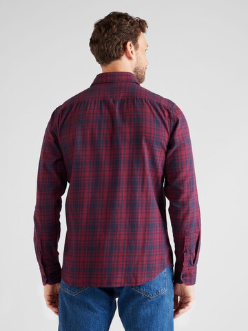 BOSS Regular fit Button Up Shirt 'HAL' in Red
