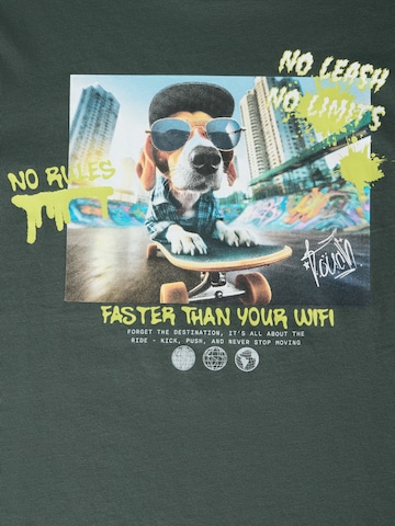 NAME IT - Camiseta 'NKMVOTO' en verde
