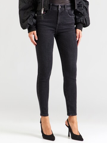 DIESEL - Skinny Vaquero '1984 SLANDY' en negro: frente