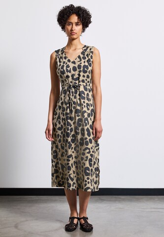 STREET ONE Dress in Beige: front