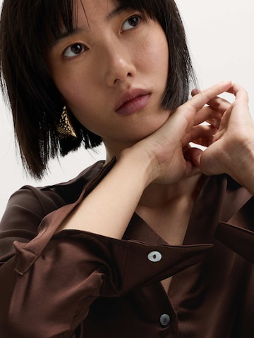 Chemisier Marks & Spencer en marron