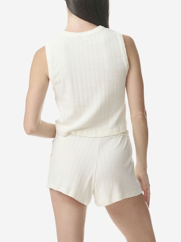 Polo Ralph Lauren Pajama ' Polo Pointelle ' in White