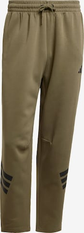 ADIDAS SPORTSWEAR - Pantalón deportivo 'Future Icons' en verde: frente