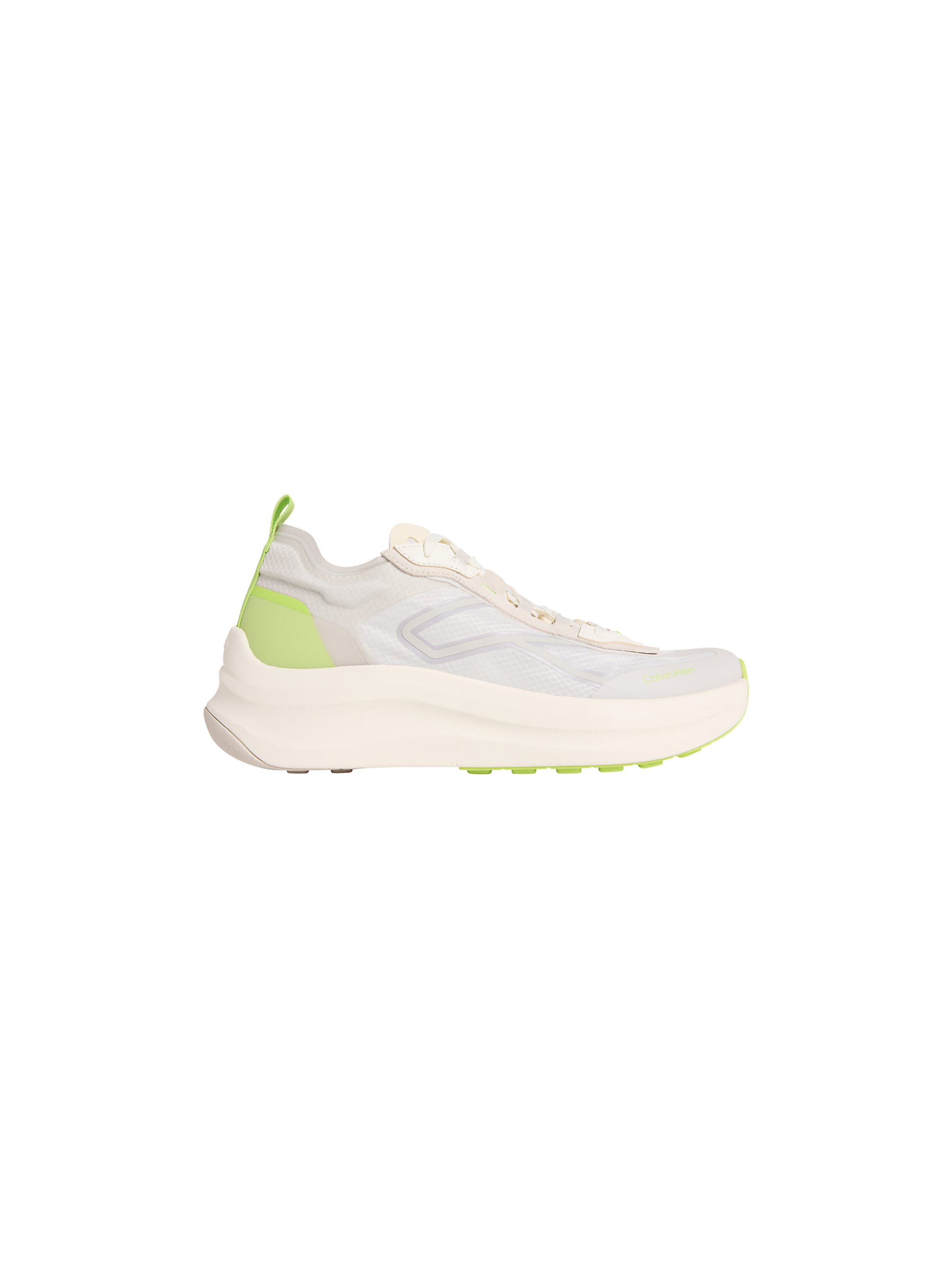 Calvin Klein Platform trainers in Beige: front