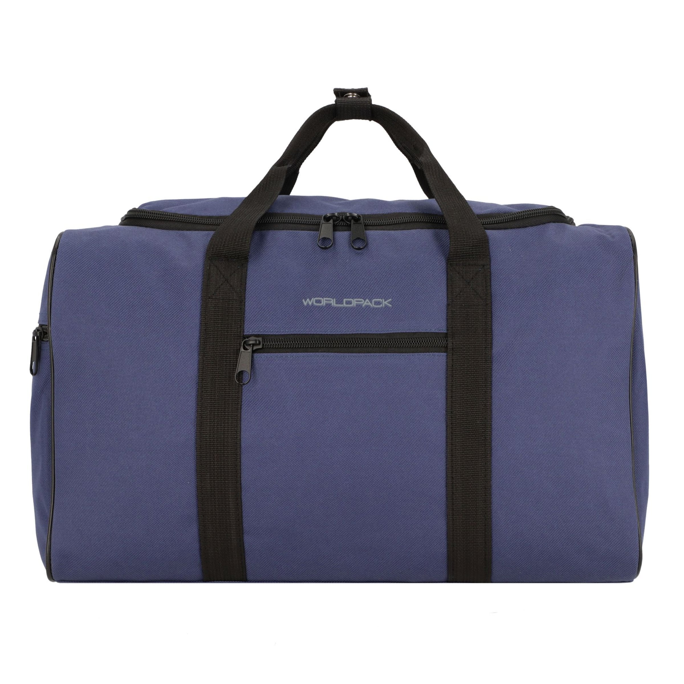 Borsa weekend di Worldpack in blu: frontale