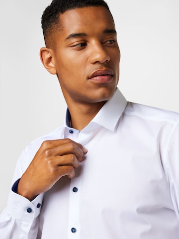 OLYMP Slim fit Button Up Shirt in White